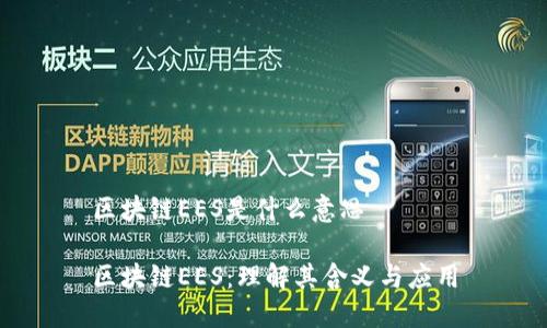 区块链EES是什么意思

区块链EES：理解其含义与应用